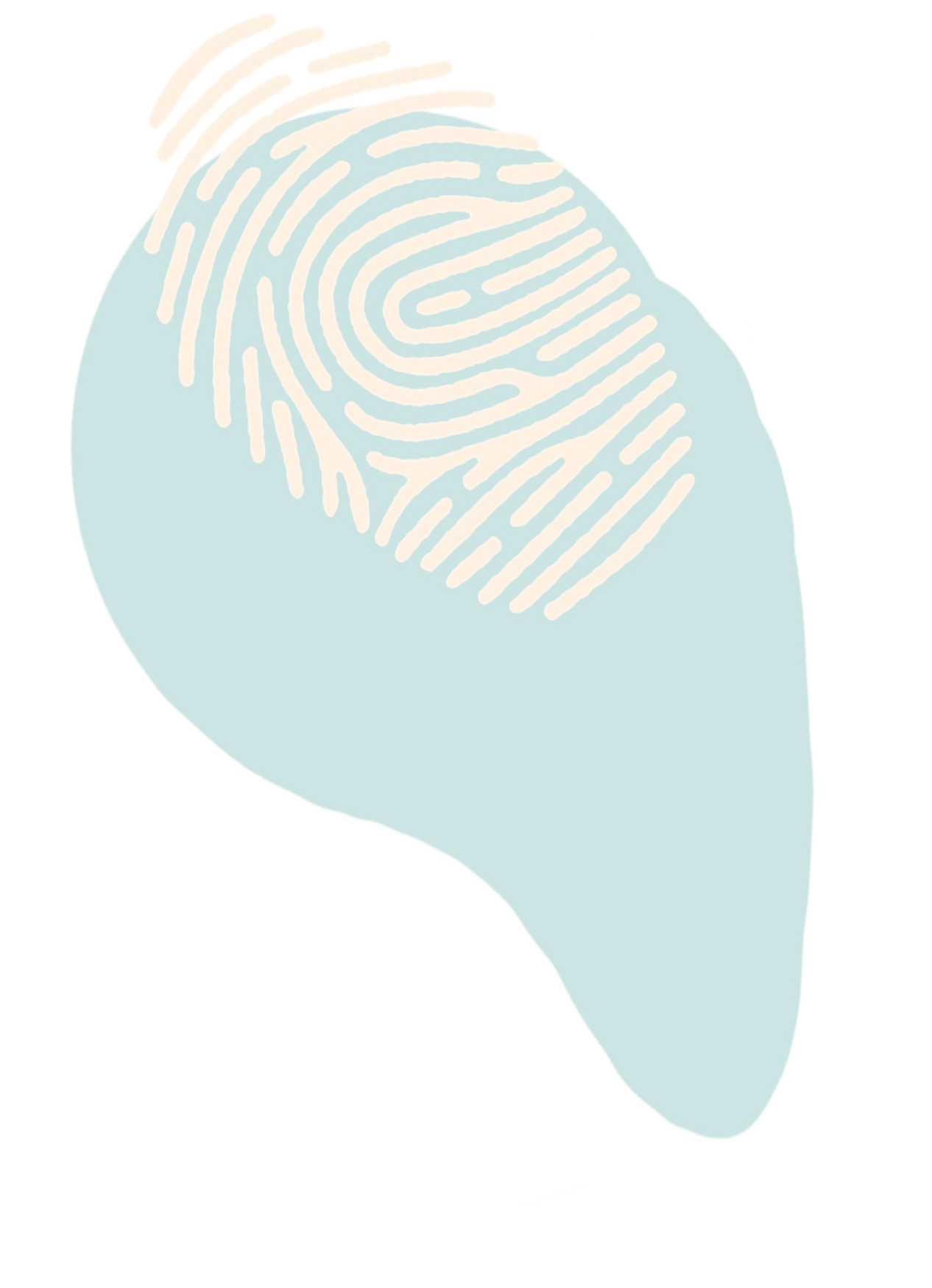 Fondo decorativo huella